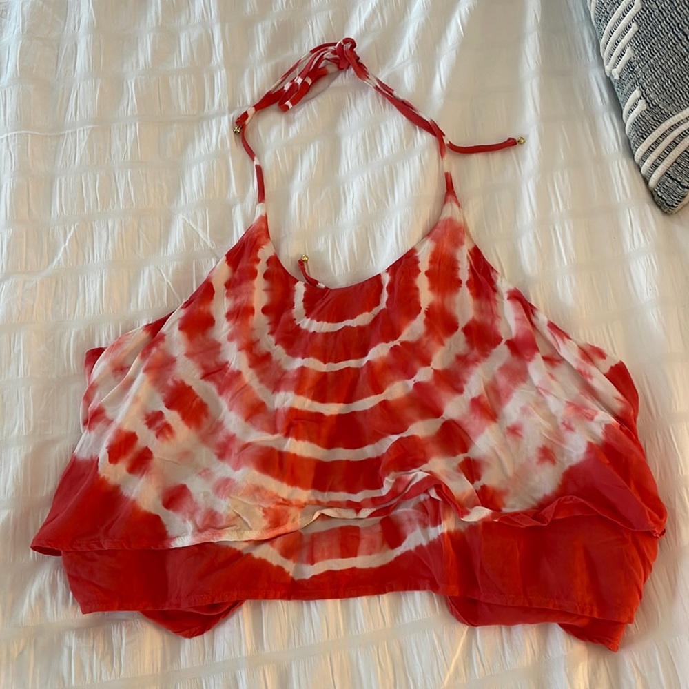 cropped halter top